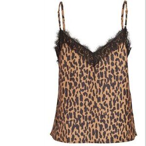 𝅺bp womens lace trim BNWOT animal print camisole tank nordstrom